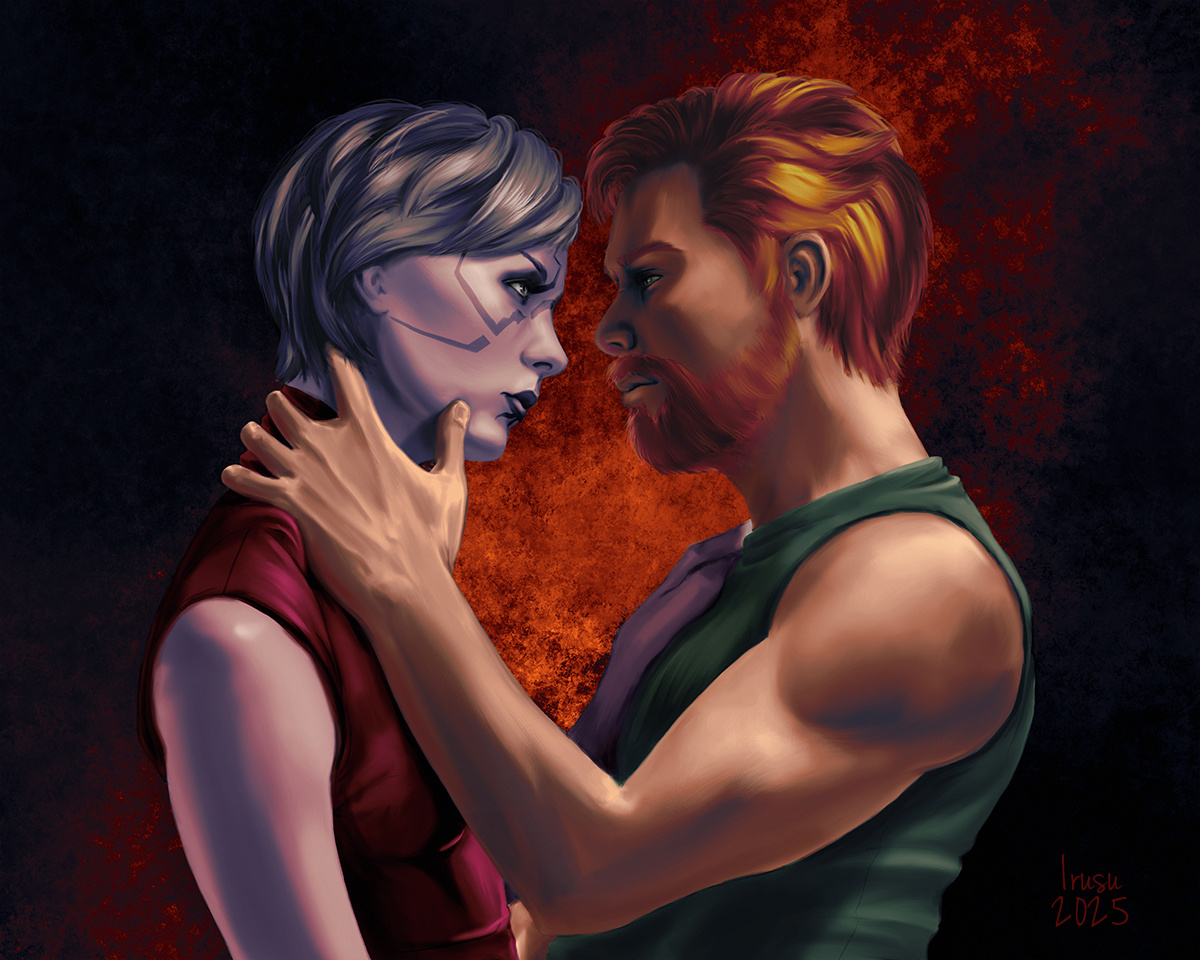 Private Moment (Call Kestis and Merrin the Nightsister from the Jedi Survivor games)