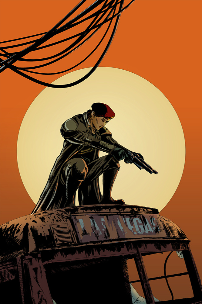 Courier from Fallout: New Vegas